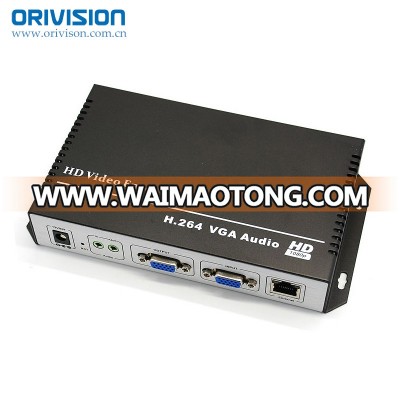 ZY-EV111 VGA To IP Encoder For IPTV, Live Streaming Broadcast Video encoder h.264, 1080p Vga Encoder