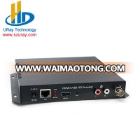 URay H.264 HDMI + AV / RCA / CVBS To IP Video Encoder For IPTV, Live Streaming Broadcast, Streaming Server